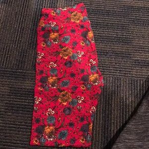 Floral OS leggings